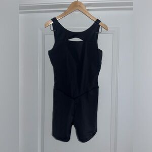 Black one-piece women’s Target body suit